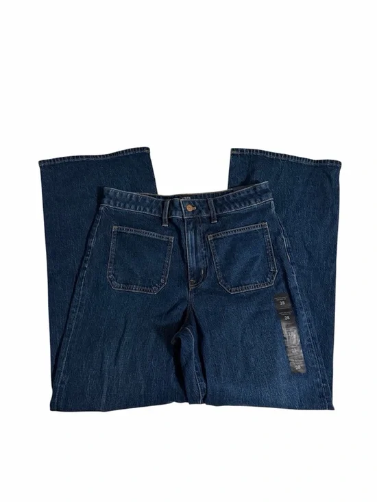 Curvy Slim Wide-Leg Jean In All-Day Stretch - Picture 3 of 5